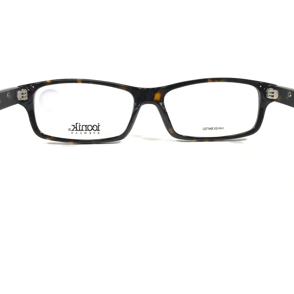 Iconik Eyeglasses Frames Spencer C02 Tortoise Rectangular Full Rim 54-16-140